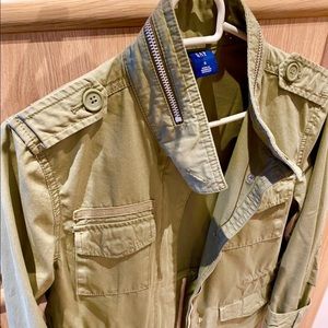 GAP Khaki Utility Jacket Army Green
